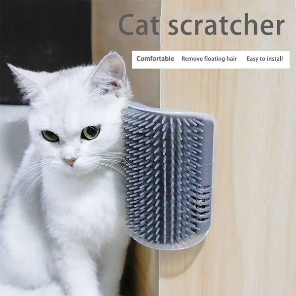 Pet Cat Corner Scrubber Massager Cat Scratching