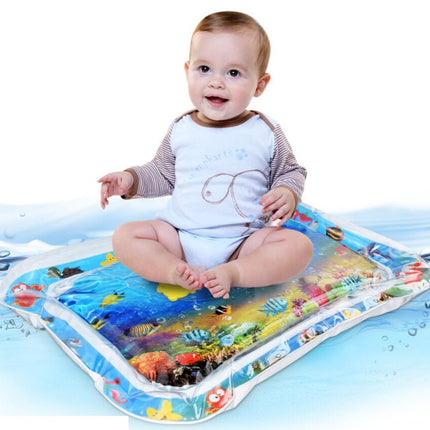 Baby Inflatable Water Mat, Infants Summer Beach Water Mat Patted Pad Water Cushion For Infants Toddlers Summer Activity Play Toys Baby Pillows